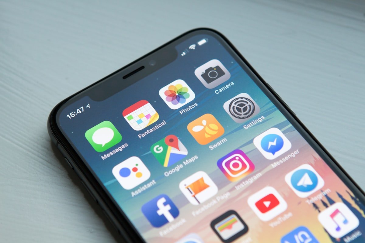 EdTech learning app on a phone